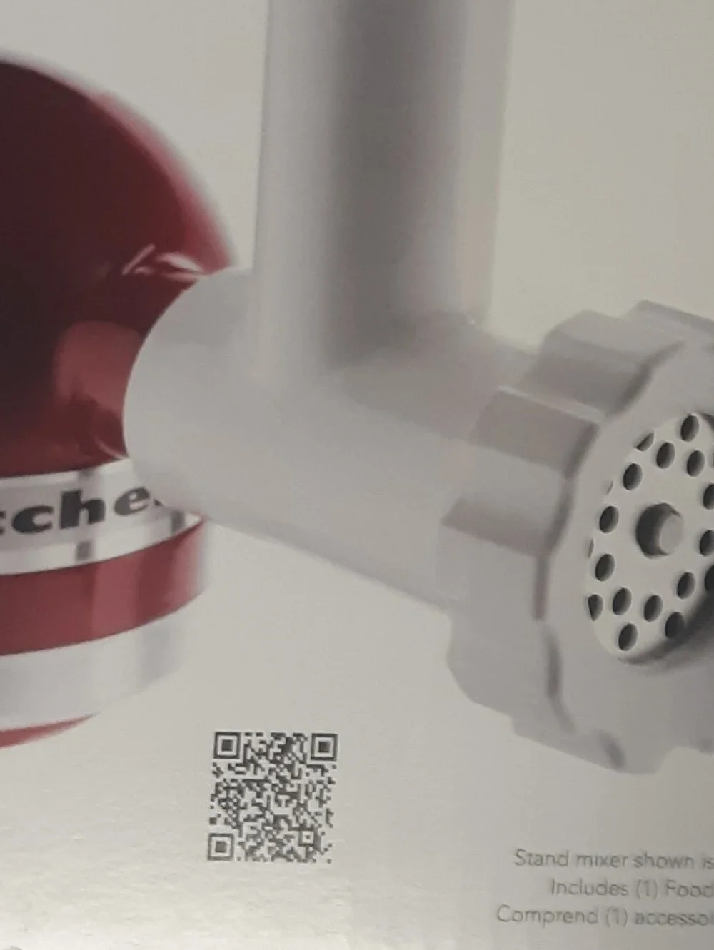 New Boxed KITCHENAID food Grinder Attachment